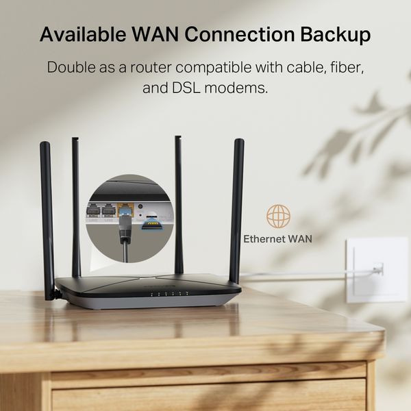 Wi-Fi роутер MERCUSYS MB115-4G MB115-4G фото