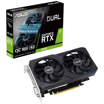 Відеокарта ASUS DUAL-RTX3050-O8G-V2 DUAL-RTX3050-O8G-V2 фото