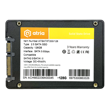 Накопичувач SSD ATRIA ATSATXT200/128 ATSATXT200/128 фото