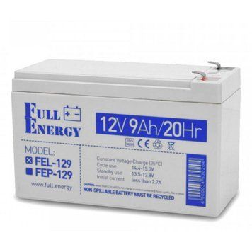 Батарея до ДБЖ Full Energy 12В 9Ач (FEL-129) FEL-129 фото