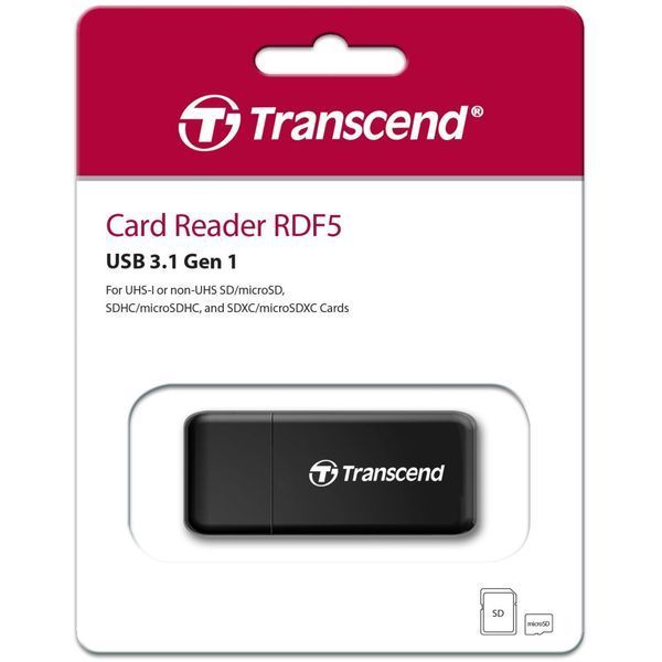 Зчитувач флеш-карт Transcend TS-RDF5K TS-RDF5K фото