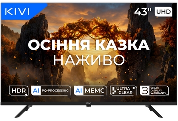 Телевізор KIVI 43U800KB 43U800KB фото